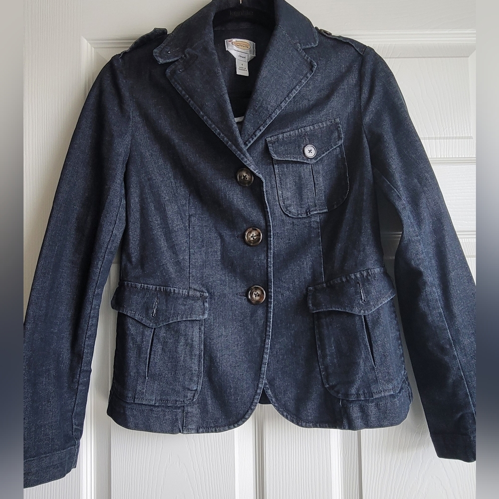 Talbots Chambray Jacket